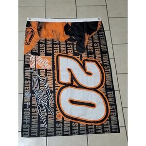 Tony Stewart Home Depot #20 Racing Flag With Grommets #50s